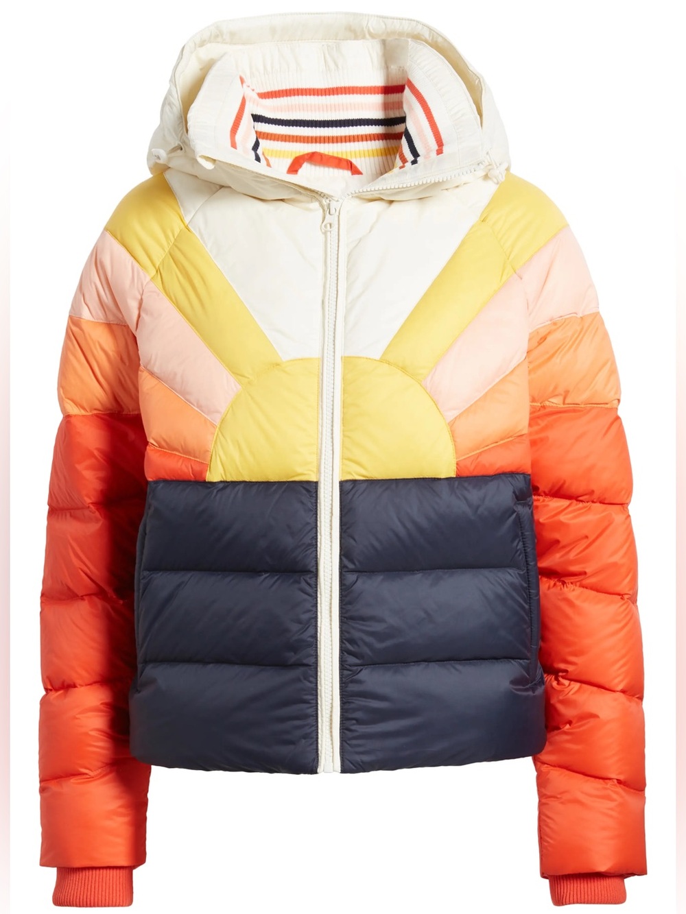 Marine Layer Archive Apres Sunset Down Puffer Jacket GUC L - Picture 1 of 7